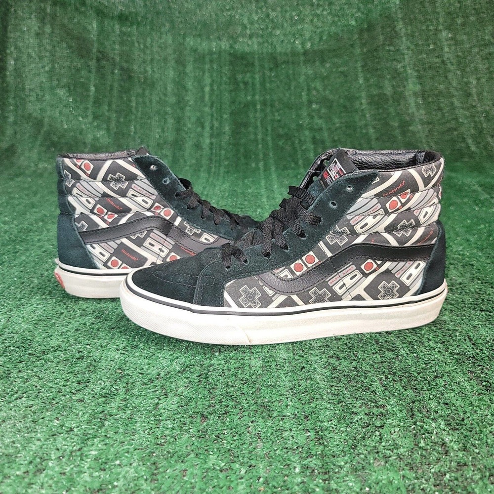 VANS Sk8-Hi Reissue x Nintendo Controller Men's size 7 / Women's size 8.5 - Picture 2 of 14